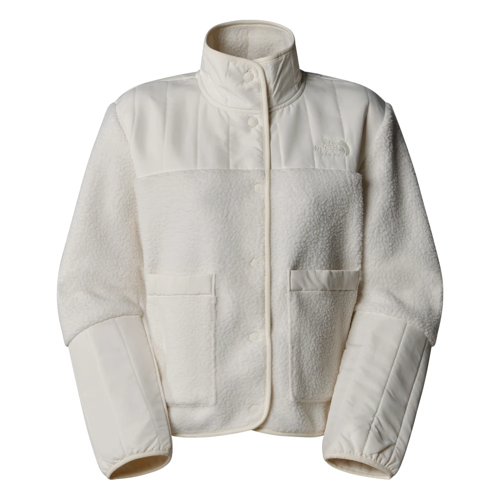 The North Face Witte Fleece Jas White Dames