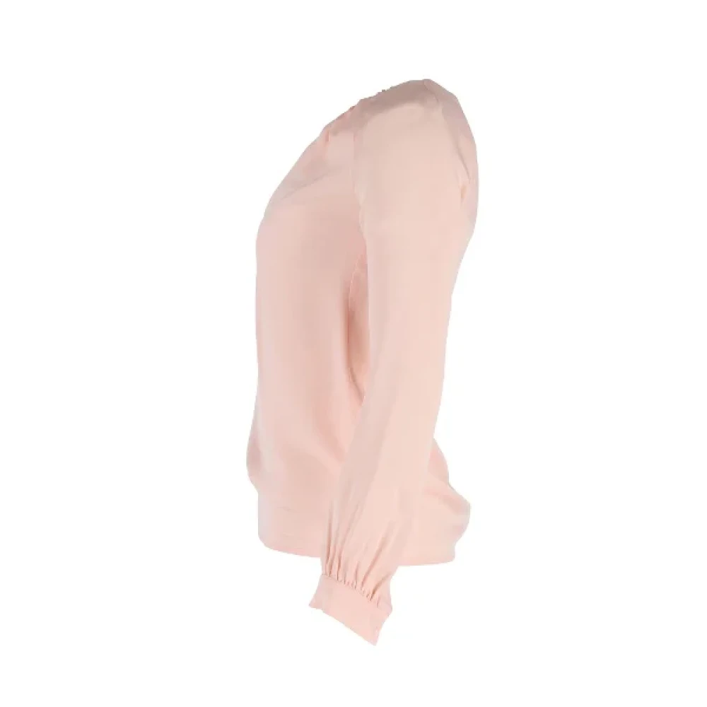 Michael Kors Pre-owned Silk tops Pink Dames