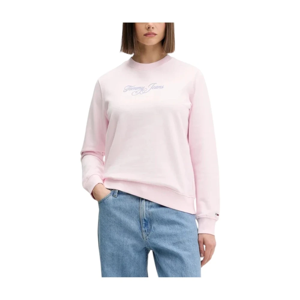 Tommy Hilfiger Women's Pink Sweatshirts - Sweatshirts - Xs - Sweatshirts & Hoodies