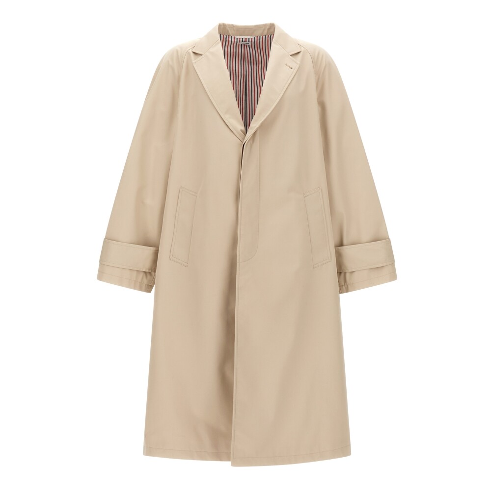 BORDRES at BALCONY / SHOULDER FRILL TRENCH COAT/36/ウール/CML/BD2311-3A-07 Shop Trench Coats online at Miinto