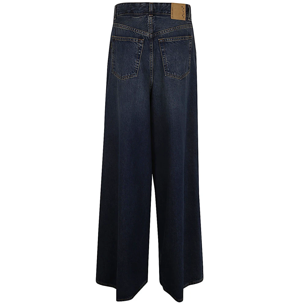 Haikure Intense Blue Wide Leg Jeans Blue Dames