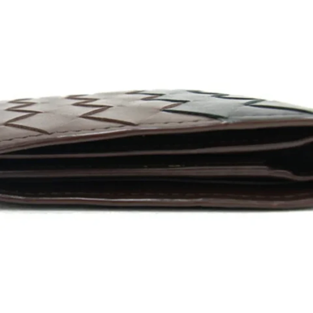 Bottega Veneta Vintage Pre-owned Leather wallets Black Heren