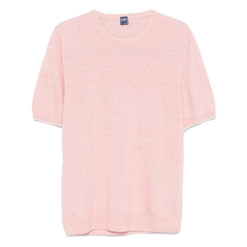 Fedeli - Tops > T-Shirts - Pink - Fedeli - Modalova