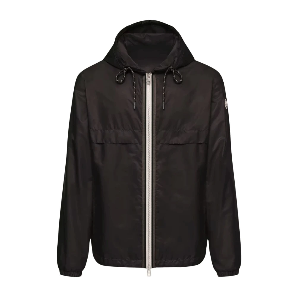 Moncler Black Nidge Jacket - Male - Light Jackets - Xl - Jackets