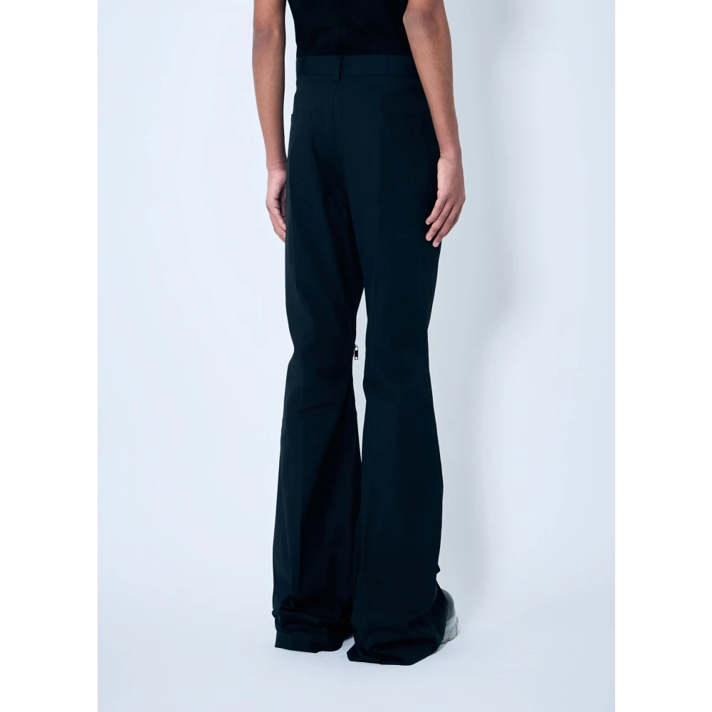 Rick Owens Functionele cargobroek met ritszakken Black Heren