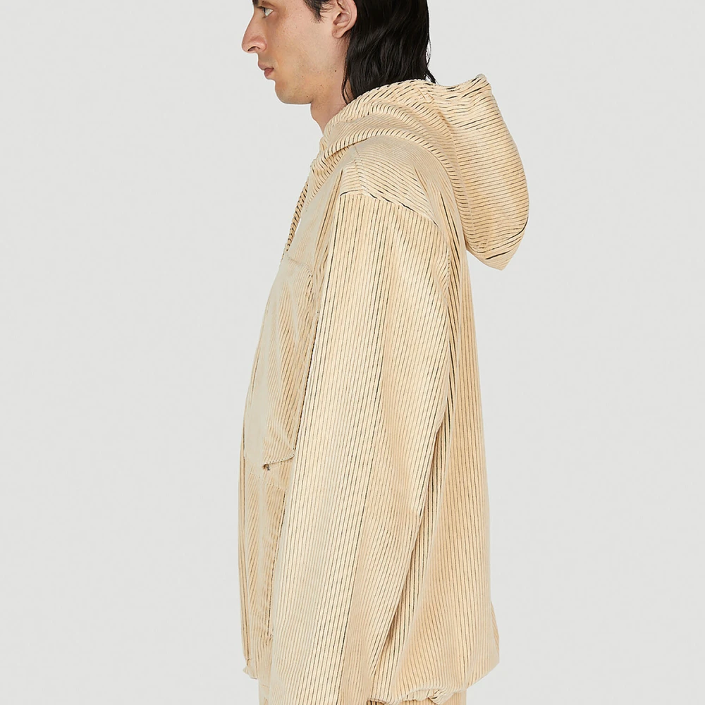 Ranra Sweatshirts Hoodies Beige Heren