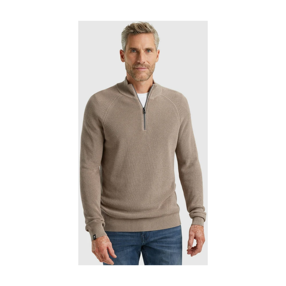 Vanguard Stijlvolle Half Zip Pullover Gray Heren