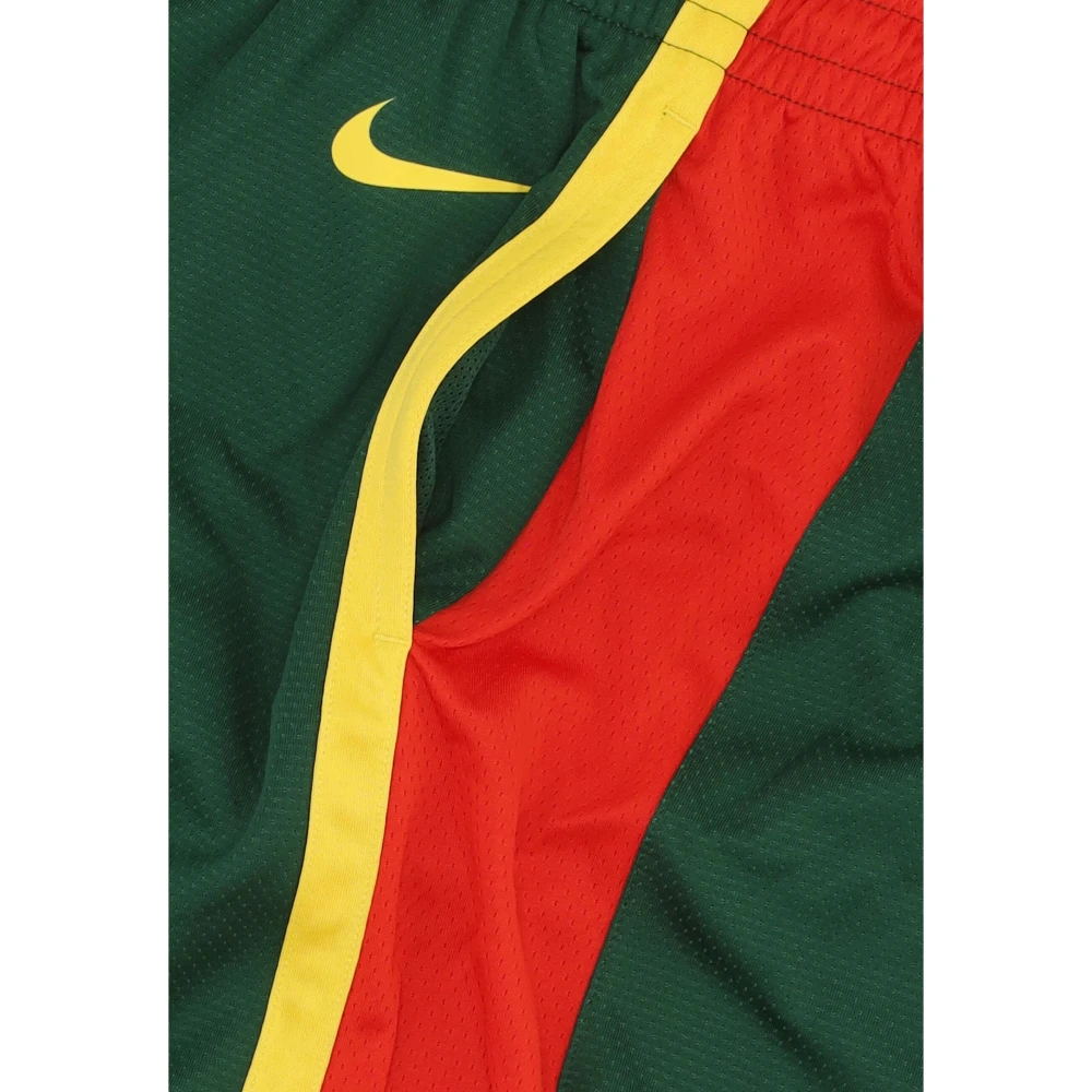 Nike Litouwen Basketbalteam Shorts Groen Rood Multicolor Heren