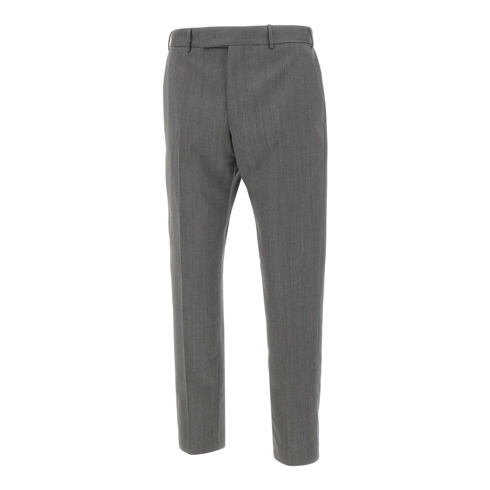 Pt Torino Men's Gray Suit Trousers, Xl, Suit Trousers