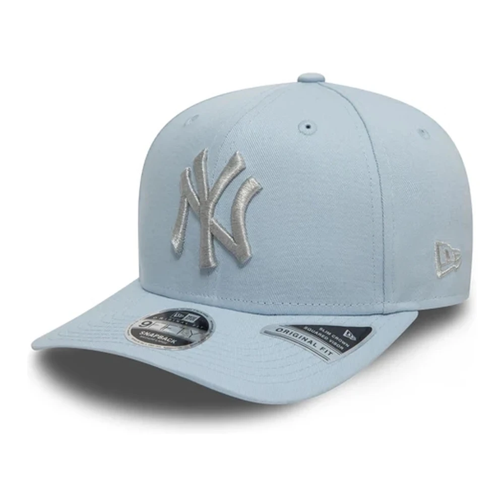 new era Yankees Metallic 9Fifty Cap in Celeste Blue Heren