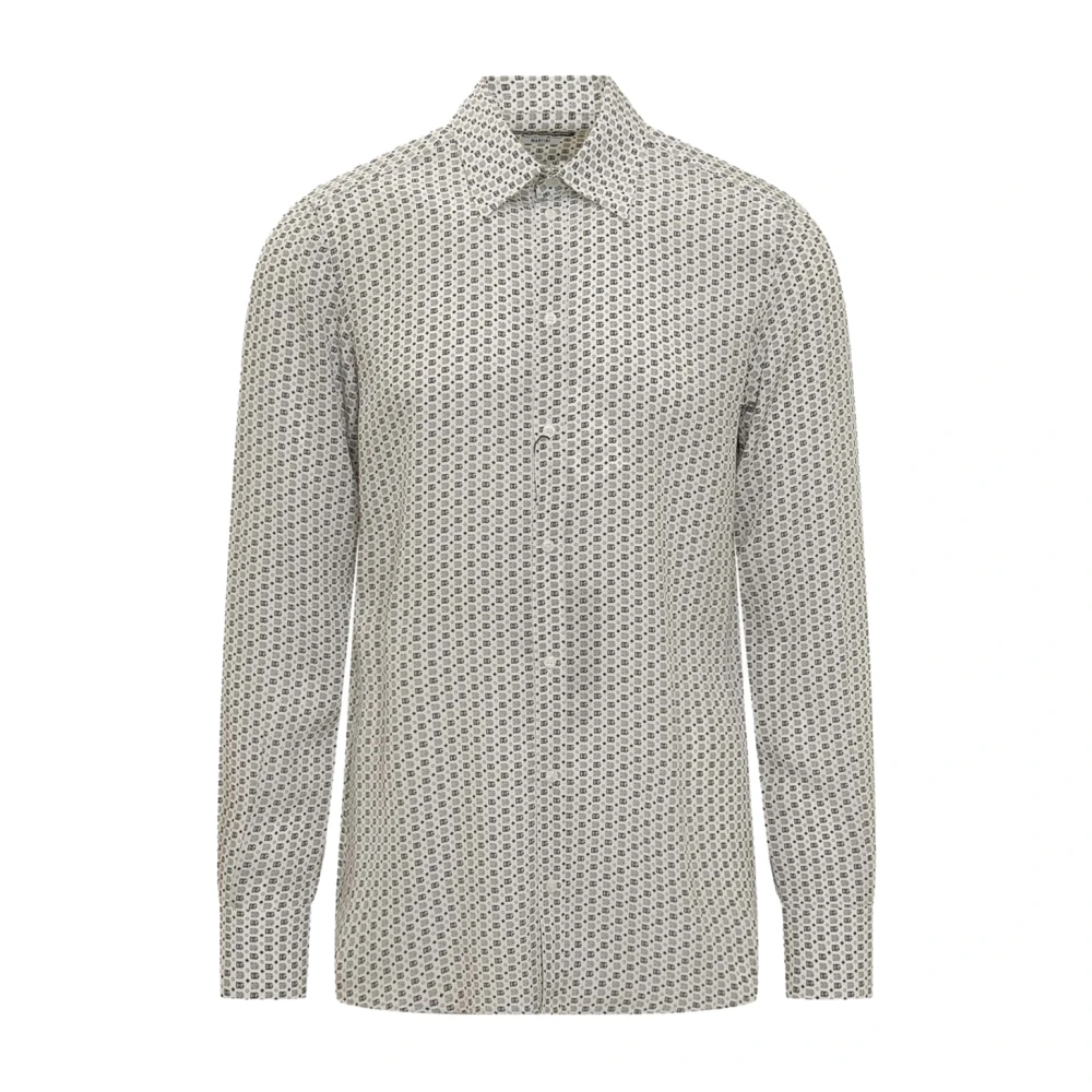 Dolce & Gabbana Stijlvolle Shirt met G5Kx7Tis1Rehaxkn Detail White Heren