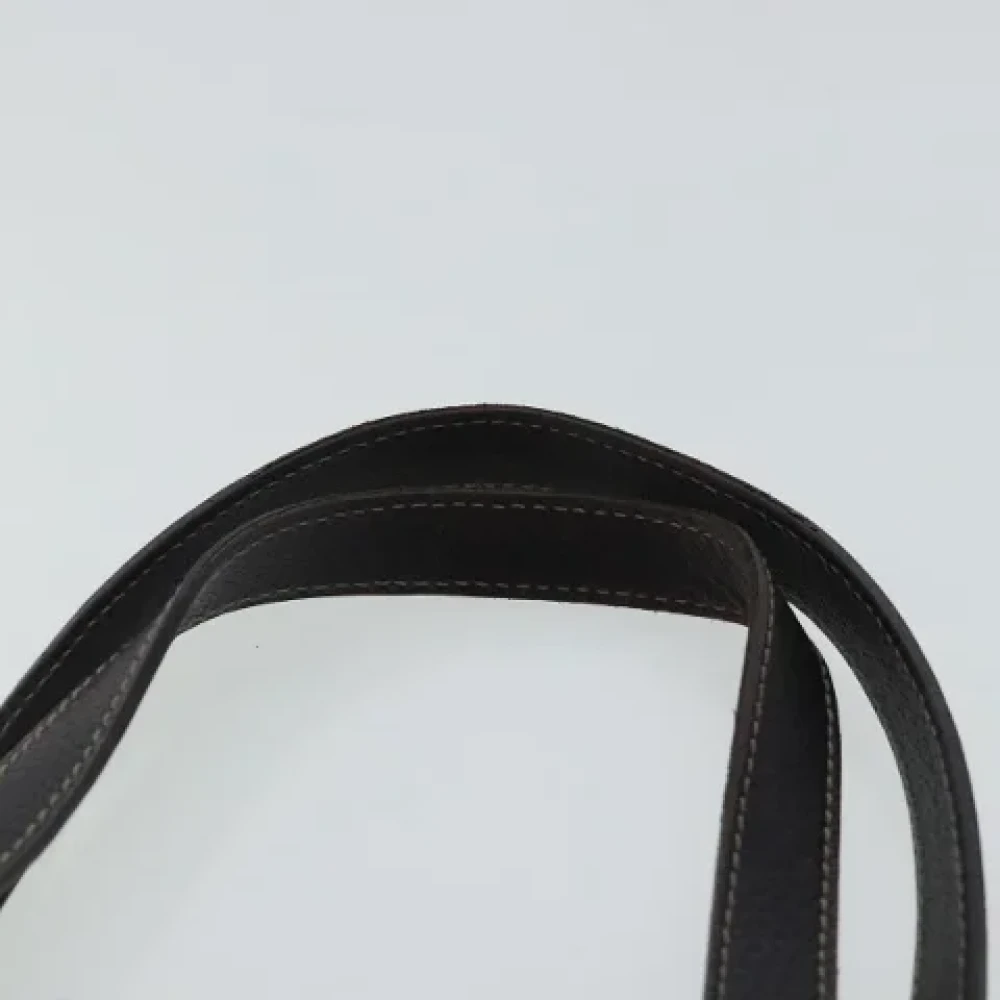 Gucci Vintage Pre-owned Canvas totes Brown Dames