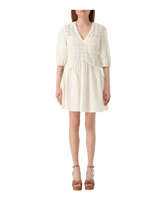 robe-midi-blanche-a-bordure-en-dentelle