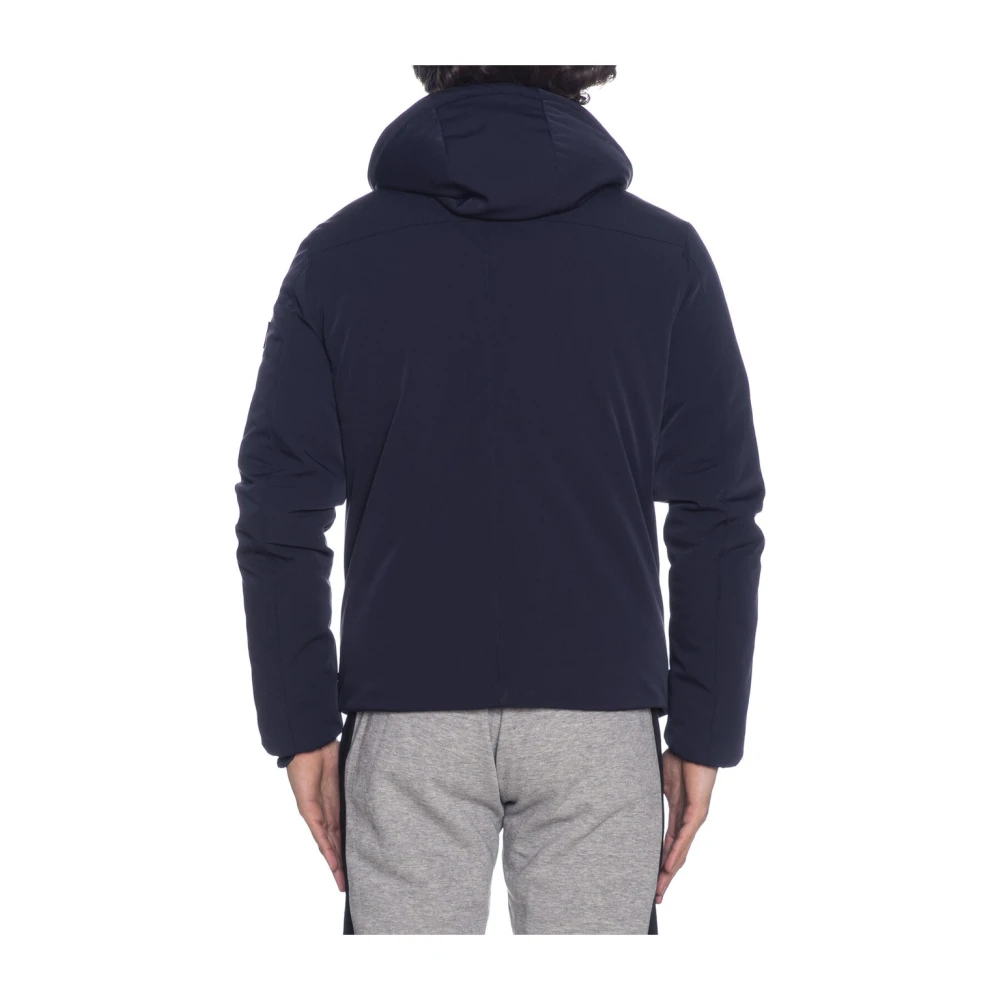 YES ZEE Blauwe synthetische jas voor heren Blue Heren