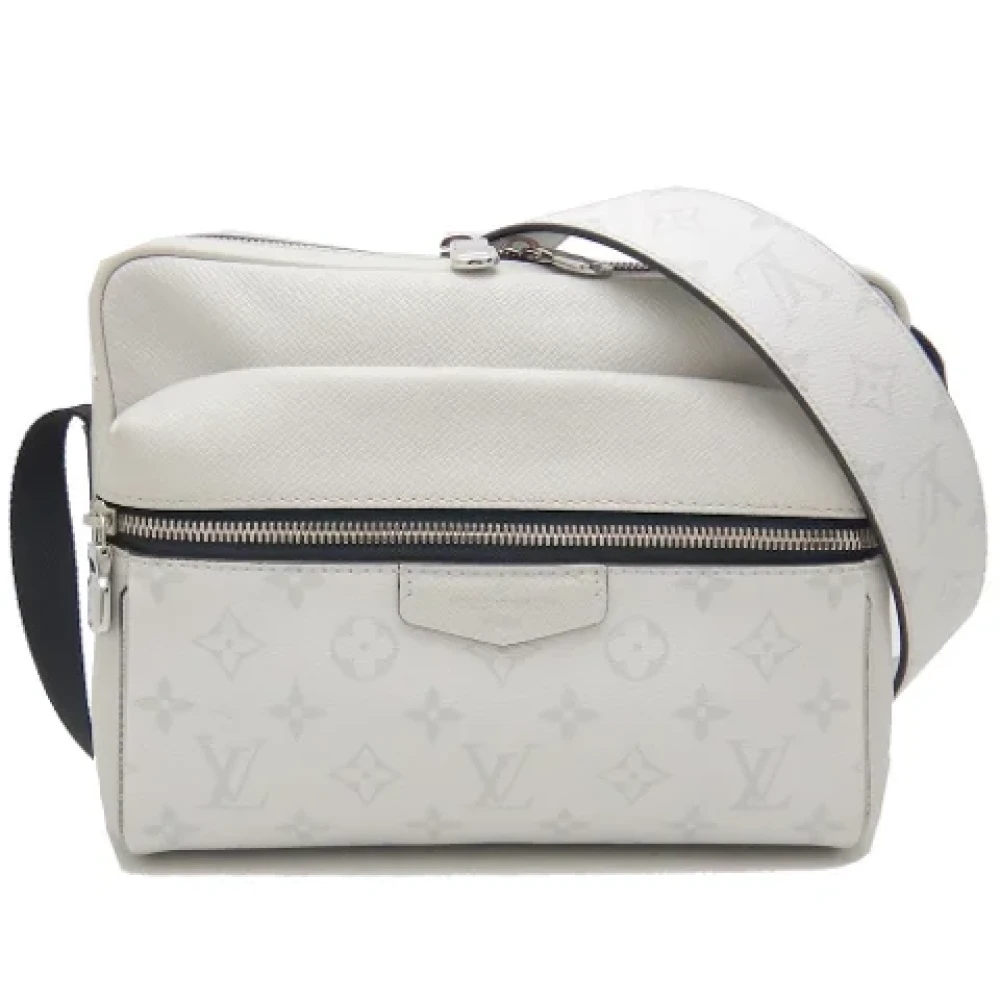 Louis Vuitton Vintage Pre-owned Leather crossbody-bags White Dames