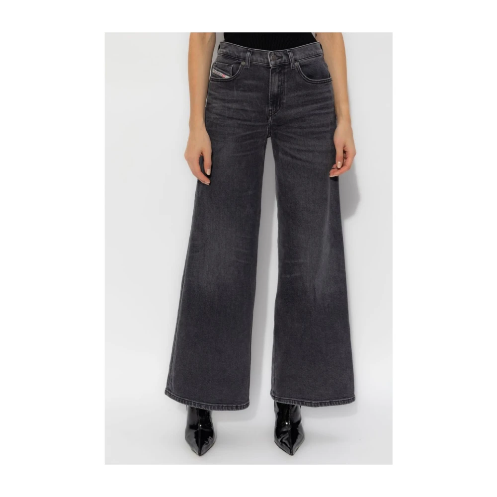 Diesel Zwarte Jeans voor Vrouwen Black Dames