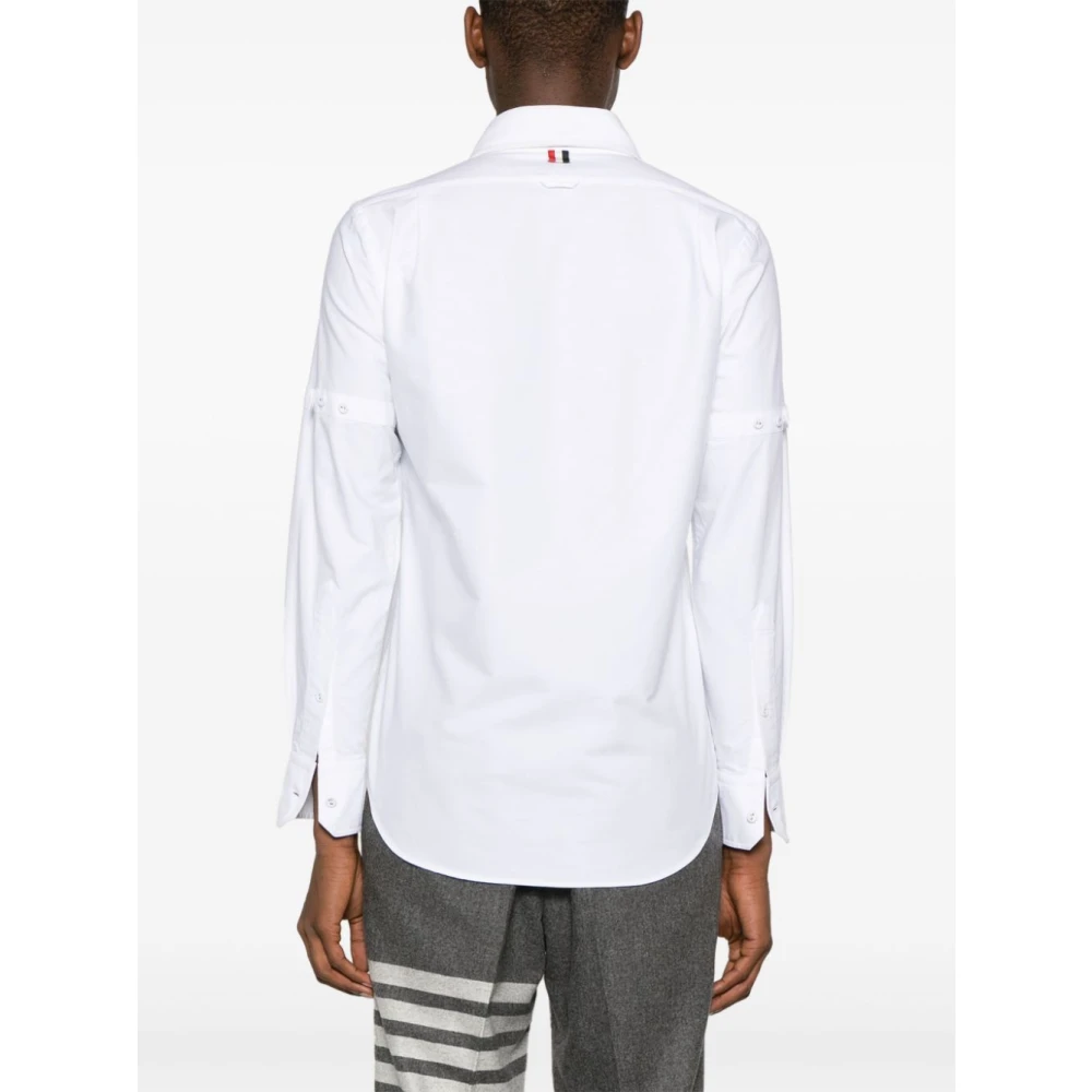 Thom Browne Witte Overhemden voor Mannen White Heren