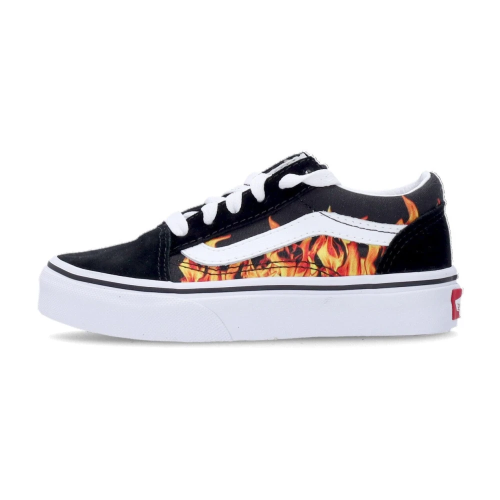 Vans Unisex Flame Print Low Sneaker