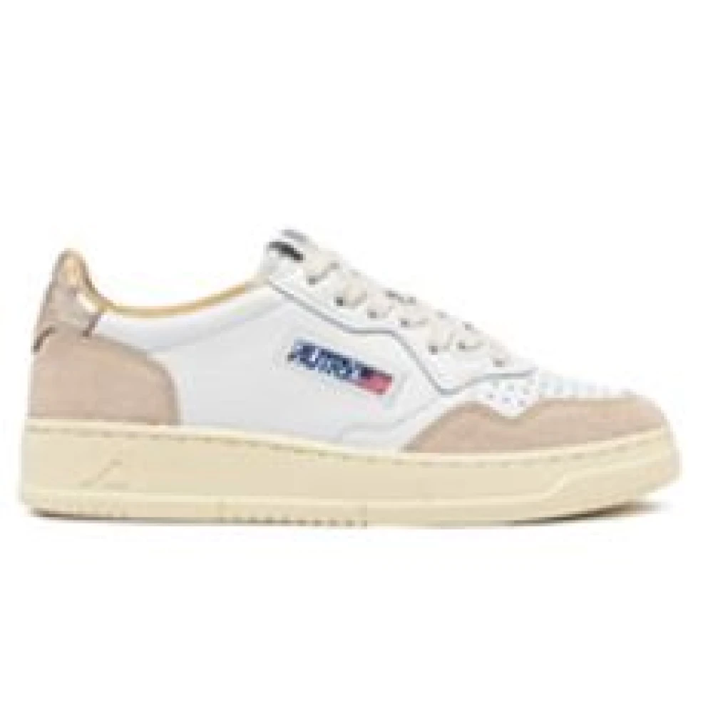 Autry Casual Sneakers Beige, Dam