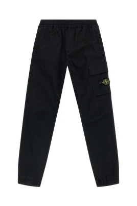 Stretch Cotton Cargo Trousers