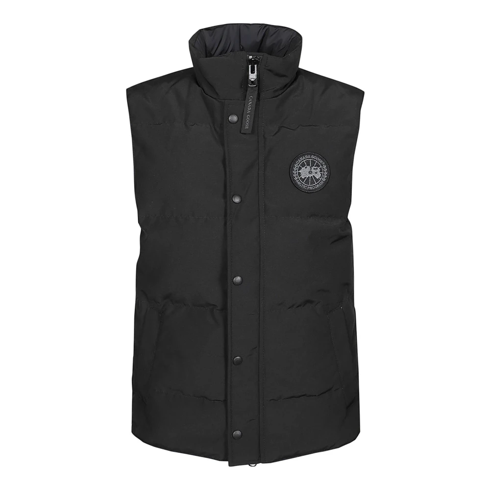 Canada Goose Stijlvolle Vest voor Mannen Black Heren