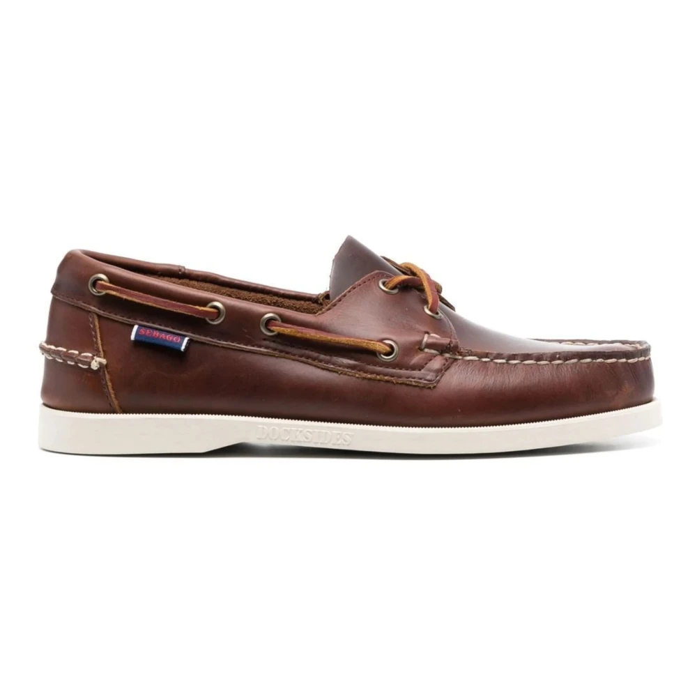 Sebago Men's Brown Boat Shoes, 10 Uk, Flat Shoes