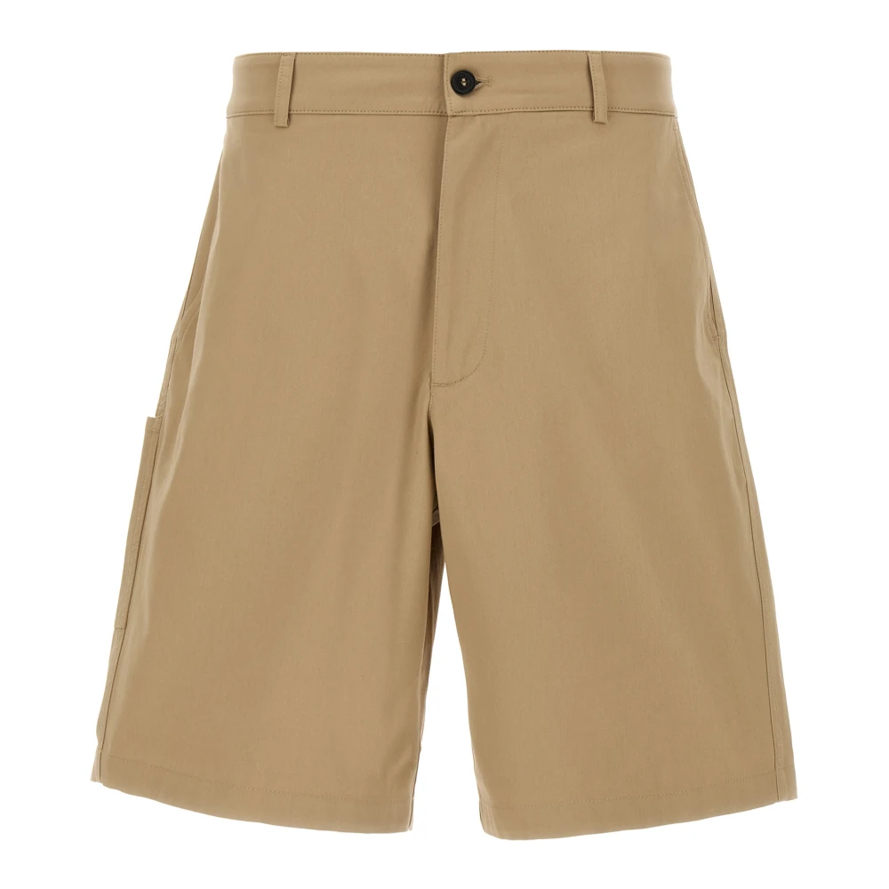 Department Five Beige Easy Bermuda Shorts - Male - Casual Shorts - W30 - Shorts
