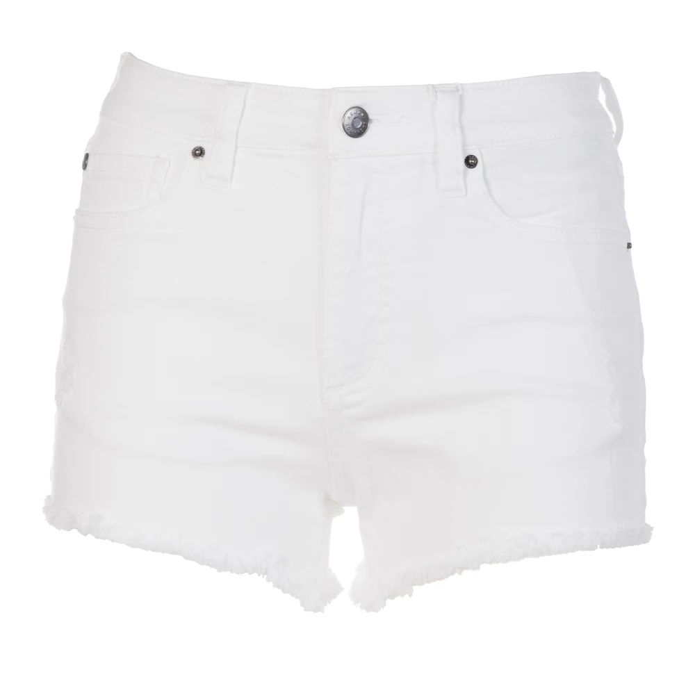 Armani Exchange Witte Denim 5 Zakken Jeans White Dames