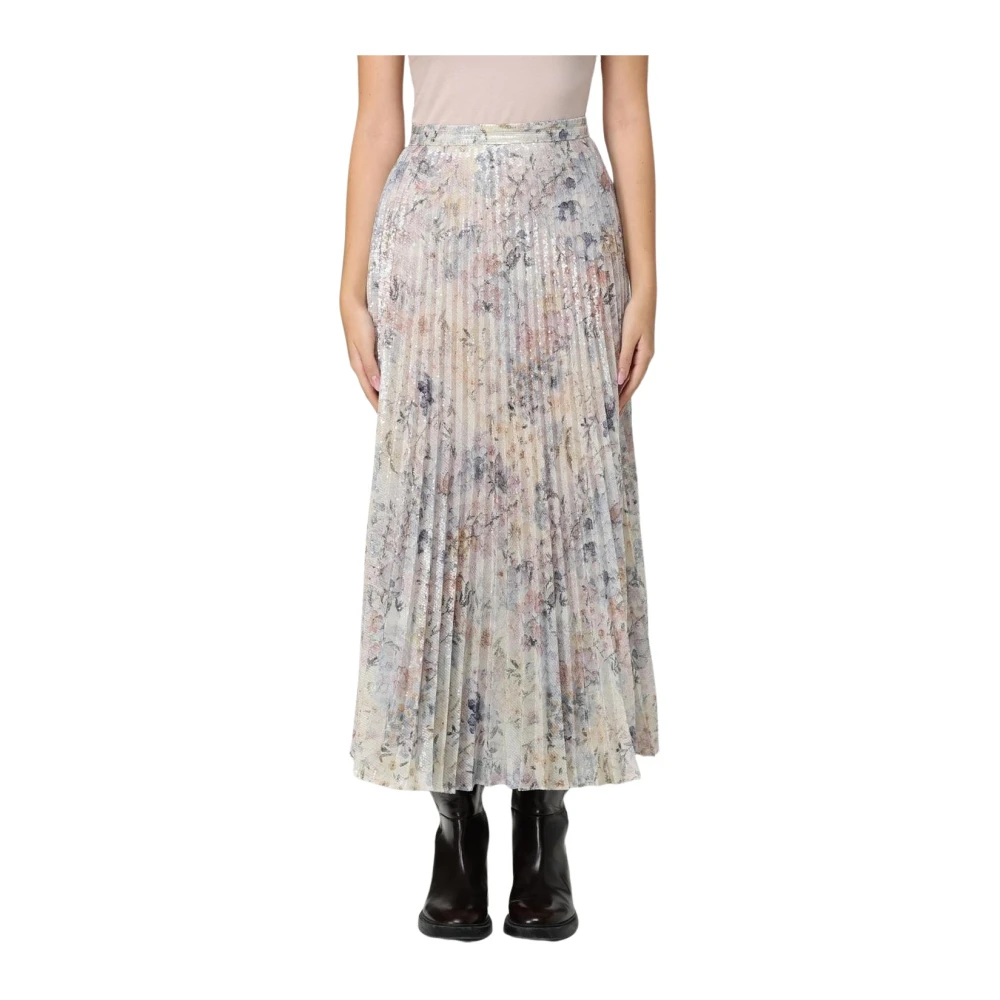 Golden Goose Women's Golden Printed Pleated Skirt