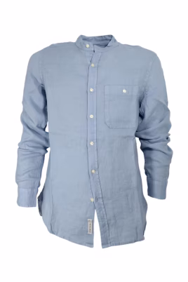 camisa-de-lino-con-cuello-mao