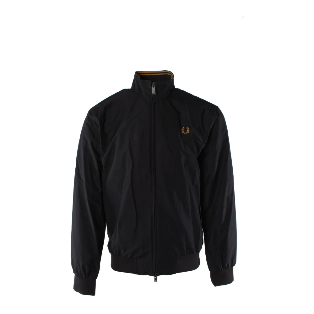 Fred Perry Blauwe Stijlvolle Herenjas Blue Heren
