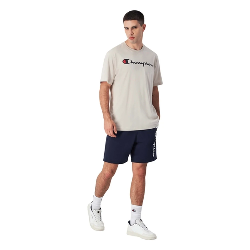 Champion T-shirt White Heren