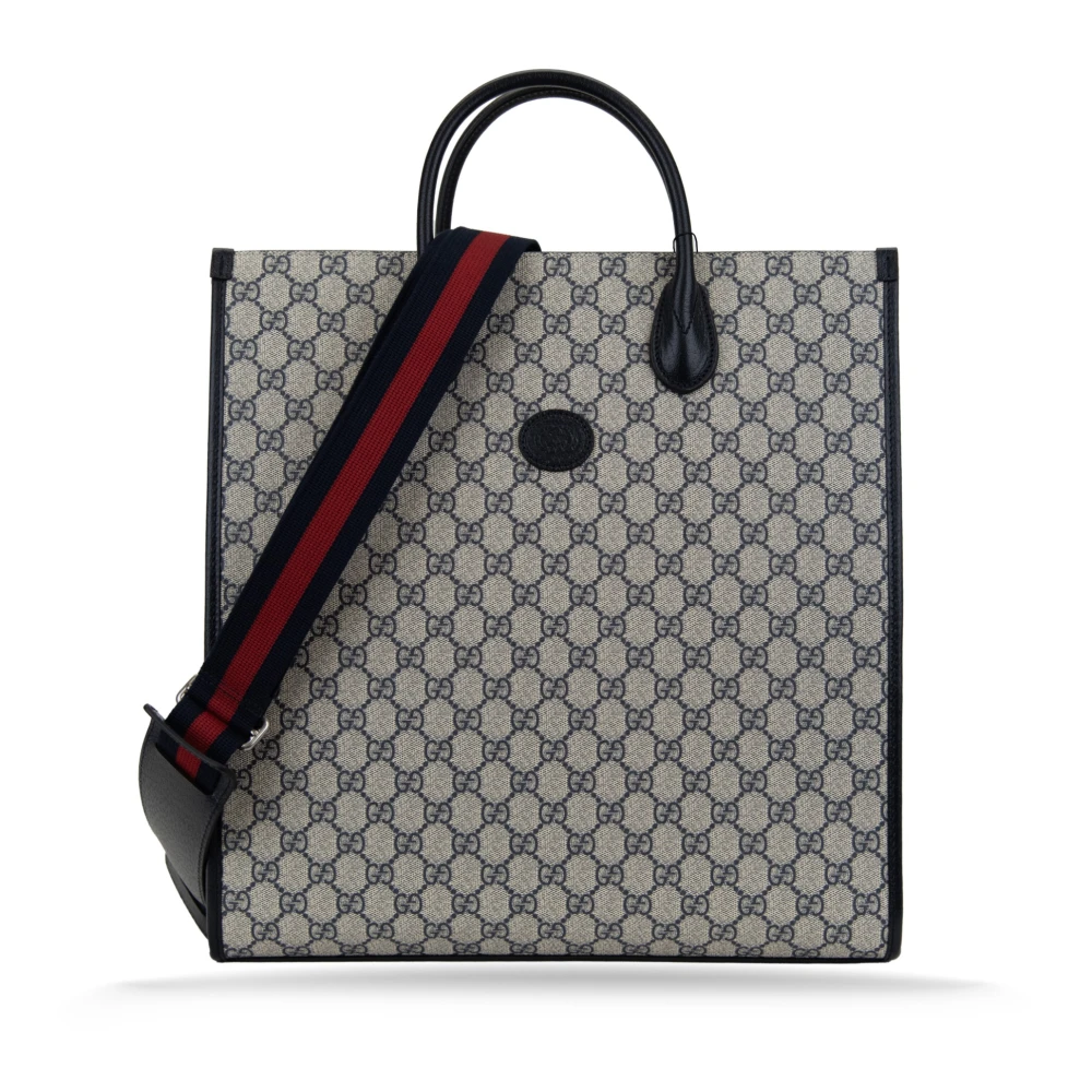 Gucci Schoudertas met haaksluiting Beige Dames