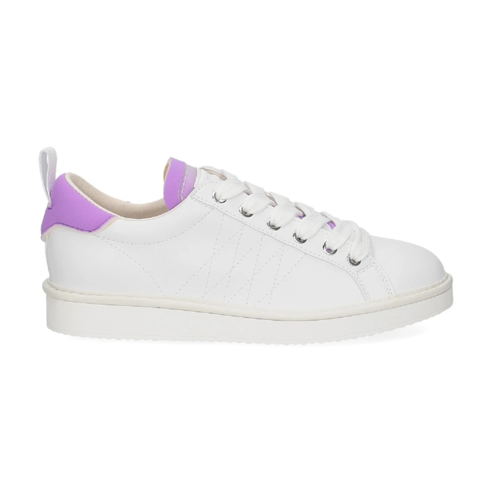 Panchic Witte Sneakers met Veters Dames Schoenen