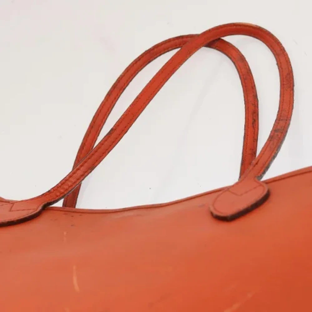 Louis Vuitton Vintage Pre-owned Leather shoulder-bags Orange Dames