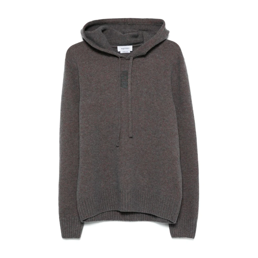 Alexander mcqueen Luxe Grijze Sweatshirt voor Mannen Gray Heren