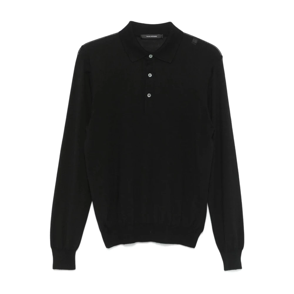 Tagliatore Polos Black Heren