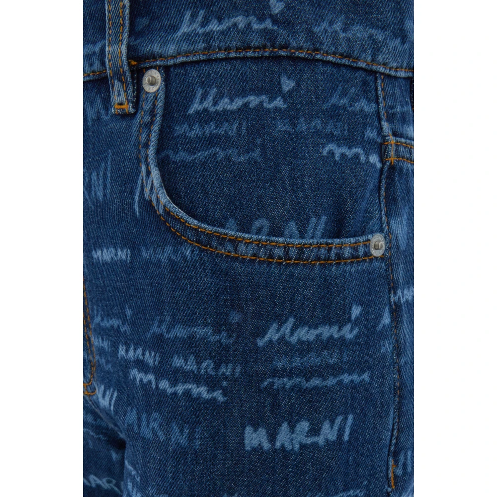 Marni Klassieke Denim Jeans voor dagelijks gebruik Blue Dames