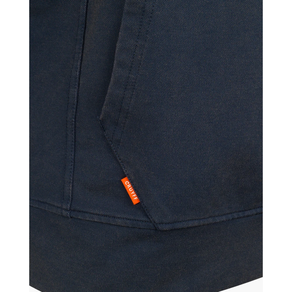 Cruyff Donkerblauwe Non Denim Hoodie Heren Blue Heren