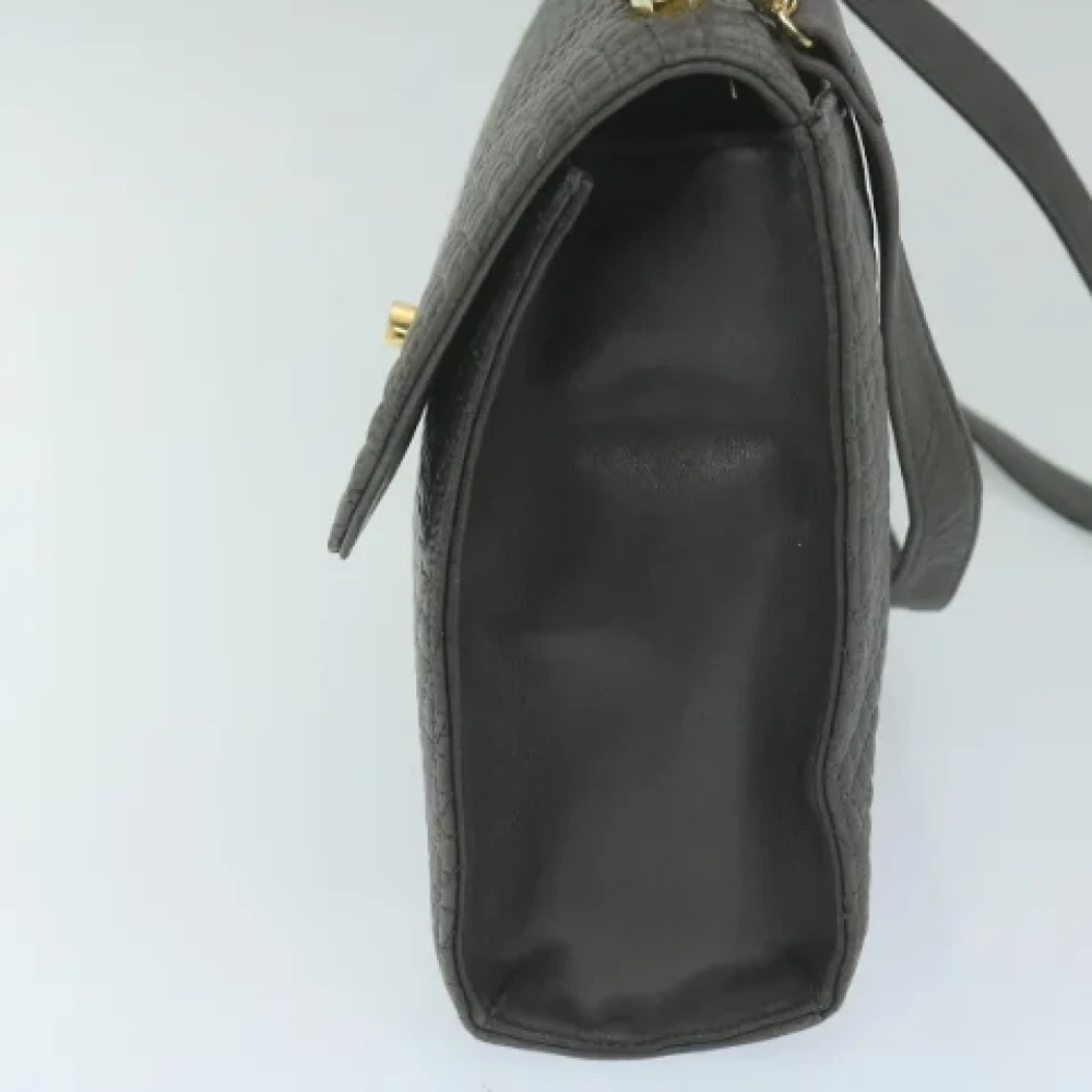 Bally Pre-owned Leather handbags Black Dames