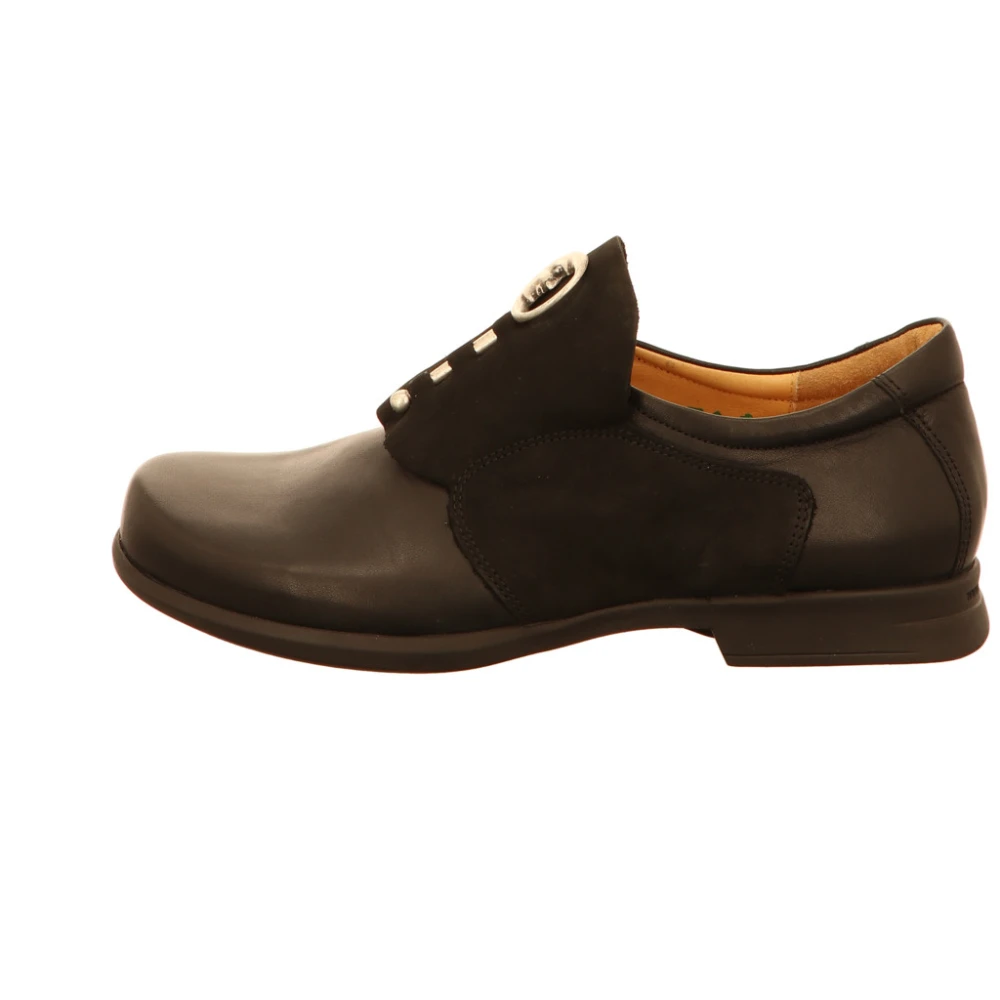 Think Damen Schwarz Pensa_d 3-000266-0000 Halbschuhe Bequem Mit Echtleder Fu?... - Bild 2