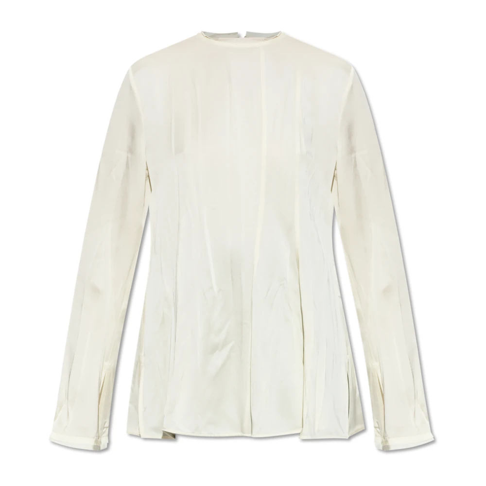 Jil Sander Damen Beige Oberteile, Xsgröße: