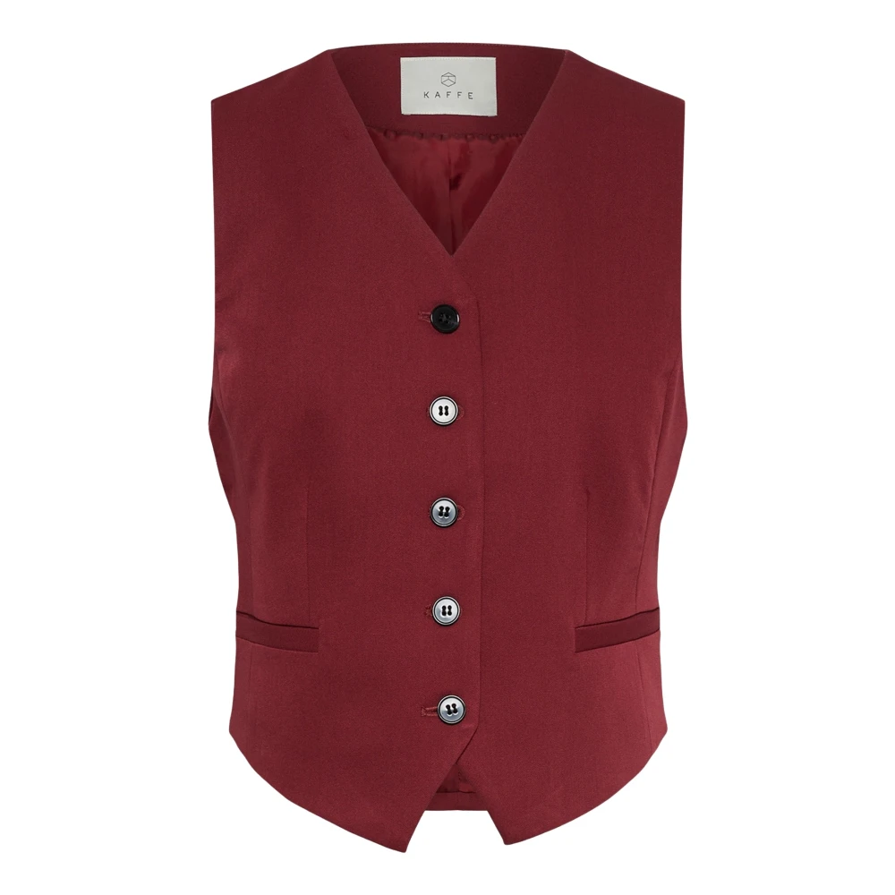 Kaffe Damen Rouge Weste Kasakura - Bild 2