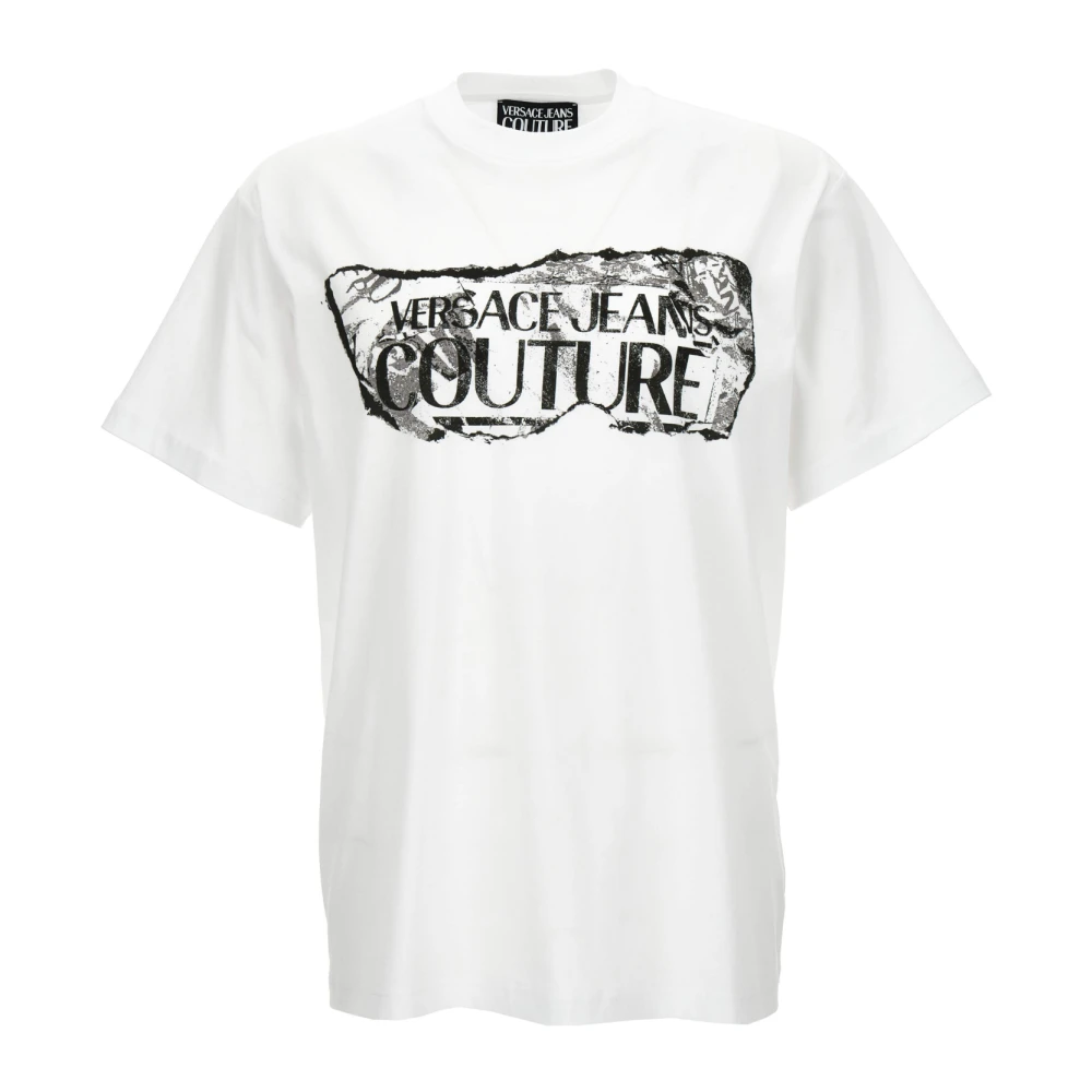 Versace Jeans Couture T-shirts en Polos White Heren