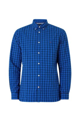 blue-checkered-shirt-with-long-sleeves