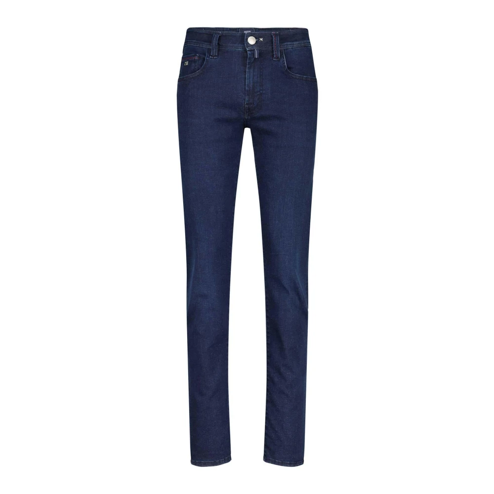 Tramarossa Slim-Fit Michelangelo Jeans Made in Italy Blue Heren