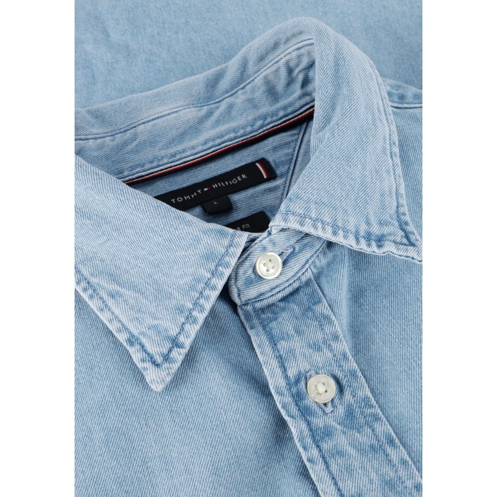 Tommy Hilfiger Denim RF Overhemd voor Heren Blue Heren