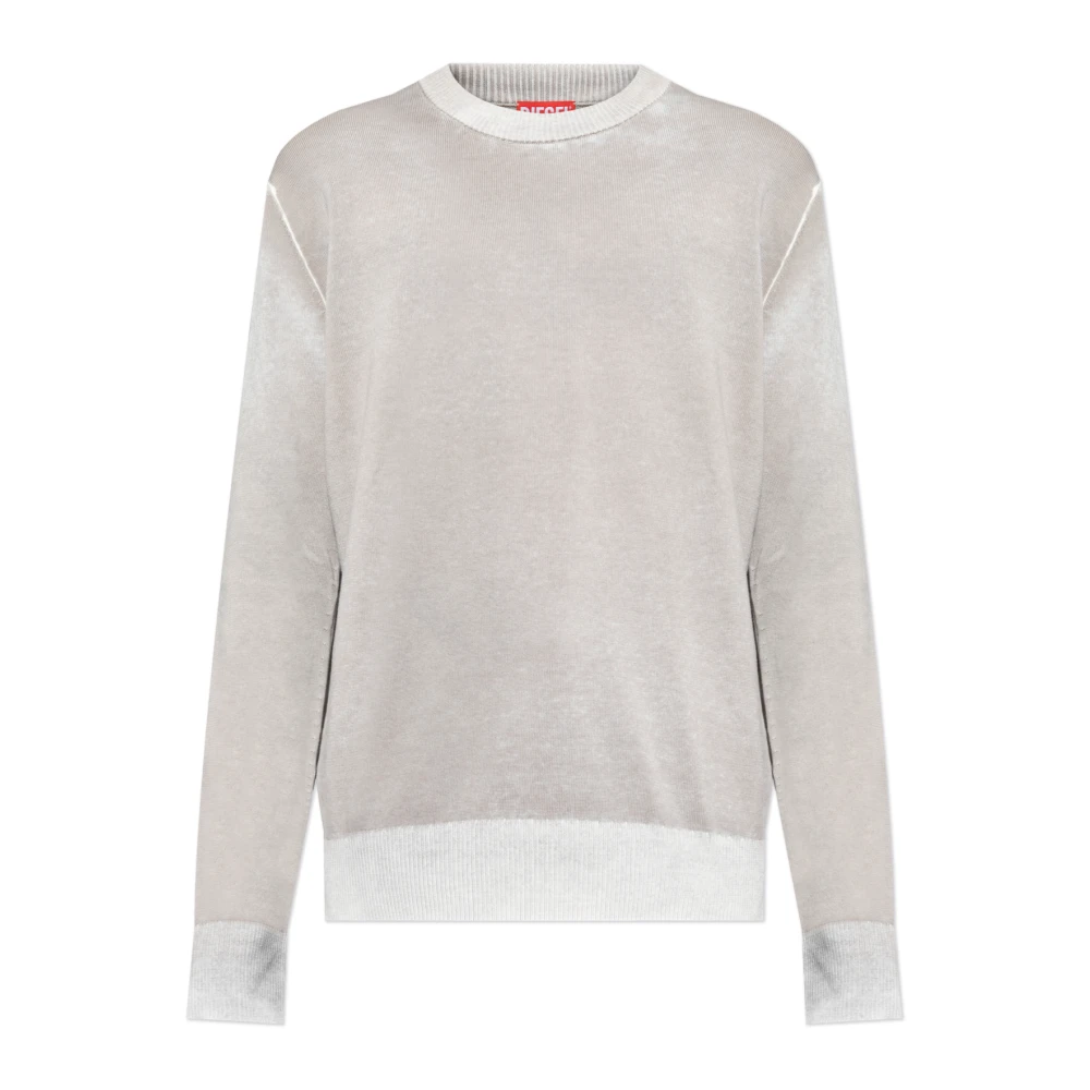 Diesel Uomo Grigio Maglie, M, New,