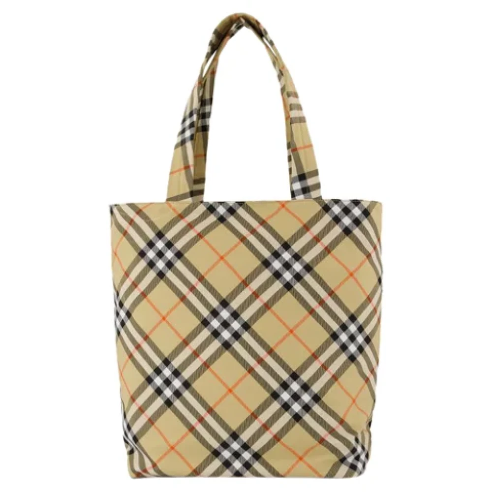 Burberry Plastic handbags Beige Dames