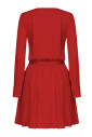 robe-rouge-en-viscose-avec-col-en-v
